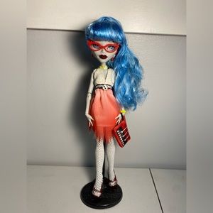 Monster High Doll with stand 
Smoke free home 
Displayed only